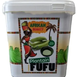 african beauty plantain fufu